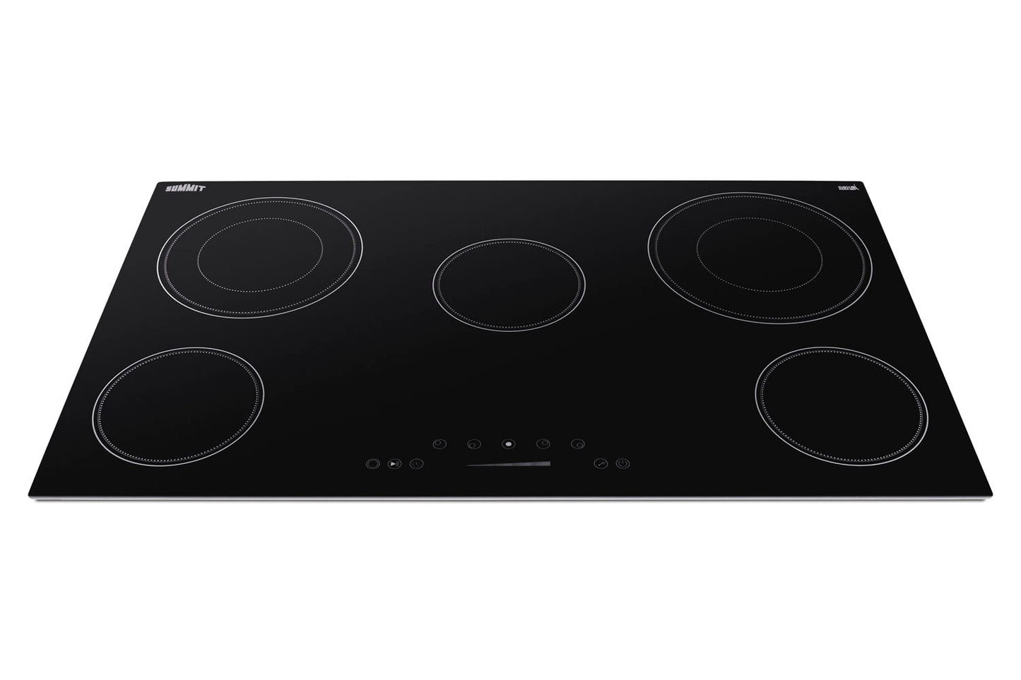36" Wide 208-240V 5-Burner Radiant Cooktop