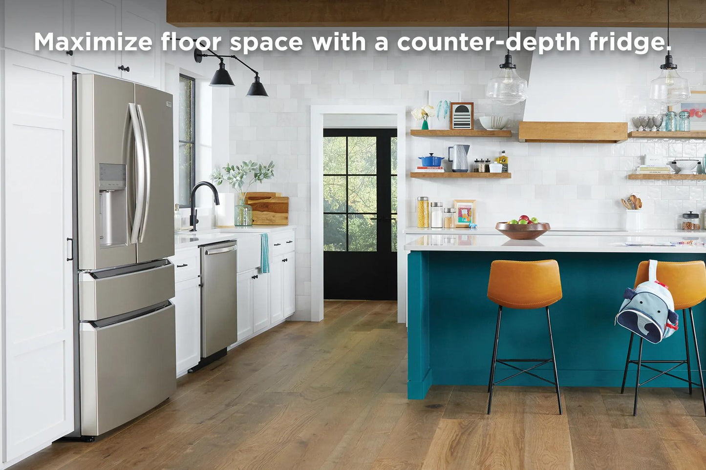 27 Cu. Ft. Standard-Depth 4-Door French Door Refrigerator