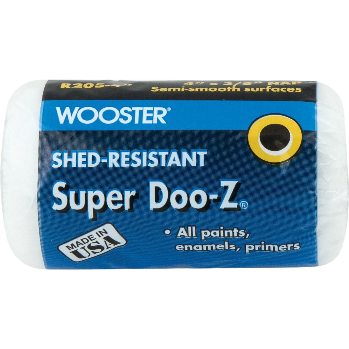 Wooster Super Doo-Z shed-resistant woven fabric roller cover for smooth surfaces in paint and supplies collection