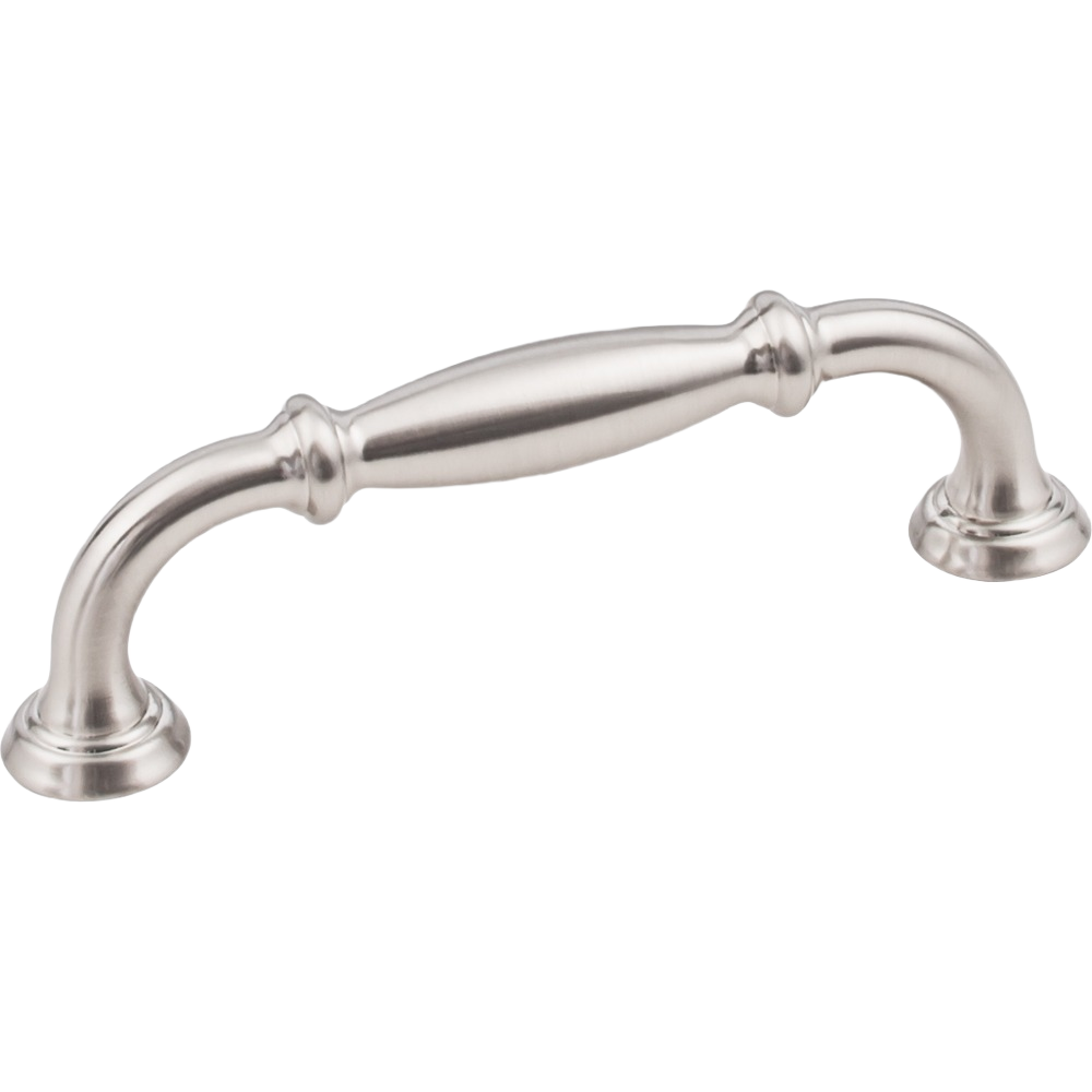 96mm satin nickel Tiffany-style cabinet pull for furniture hardware and home improvement collections under $50