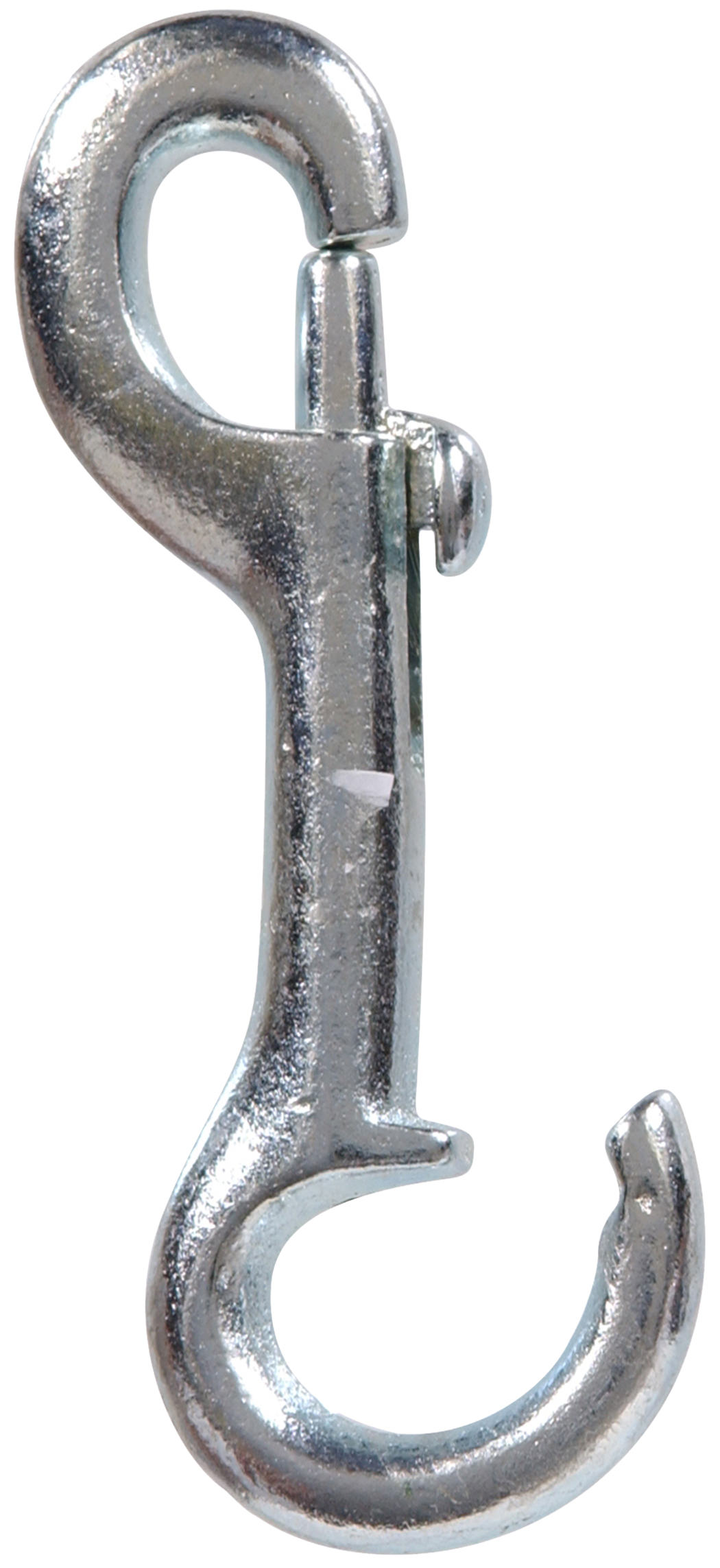 Hardware Essentials Open Fixed Eye Bolt Snap Zinc (1/2" x 4")