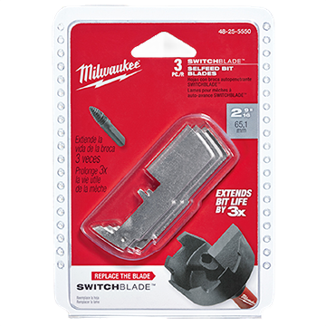Milwaukee SWITCHBLADE™ 1-3/8" replacement blades 3-pack made from hardened steel for saws and woodworking tools under $50