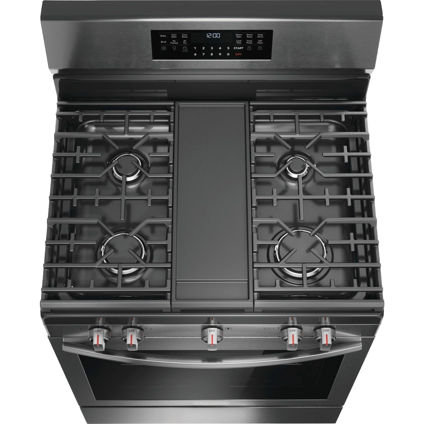 30" Rear Control Gas Range with Total Convection