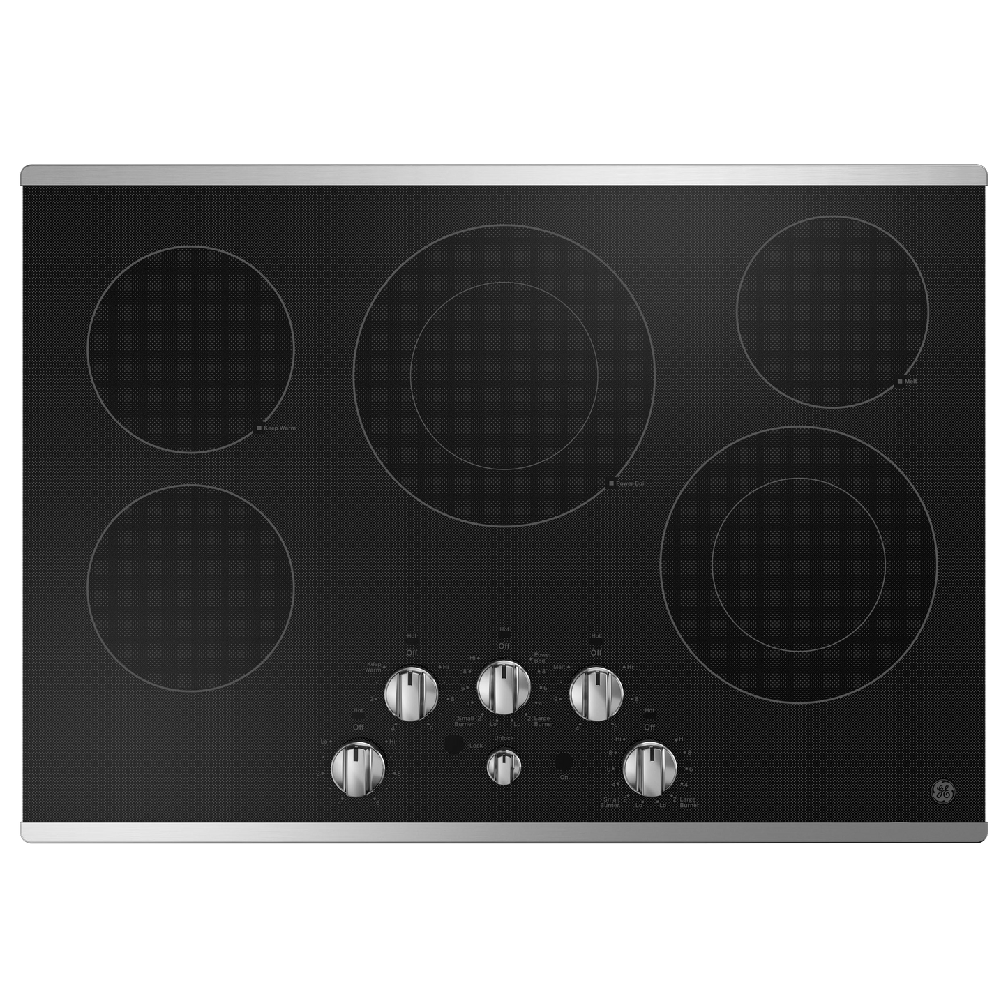 GE® 30" Built-In knob Control Electric Cooktop