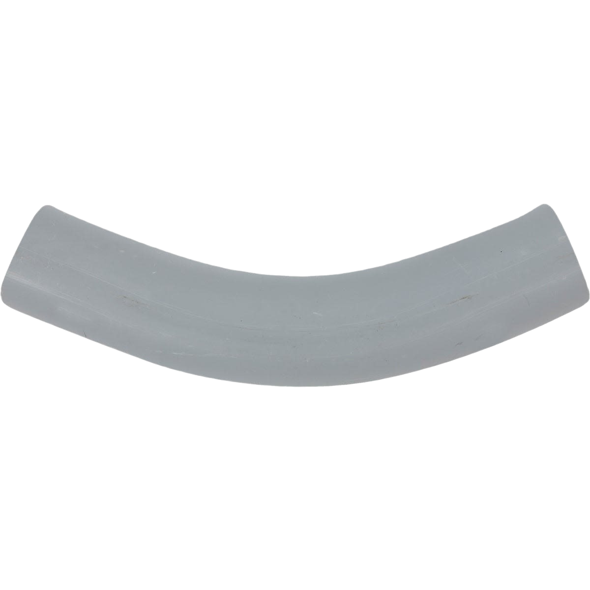 Gray PVC elbow fitting with 45-degree angle for electrical conduit in home improvement and under $50 collections