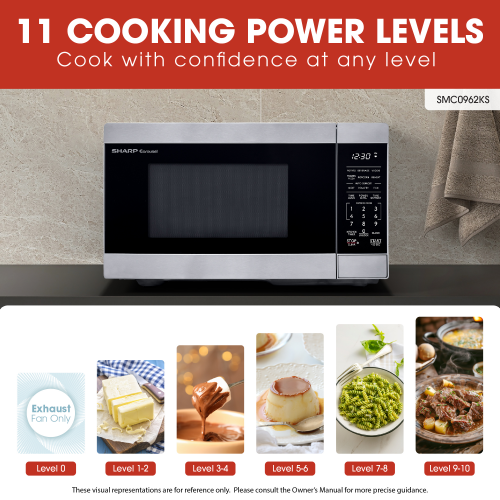 0.9 CF Countertop Microwave Oven