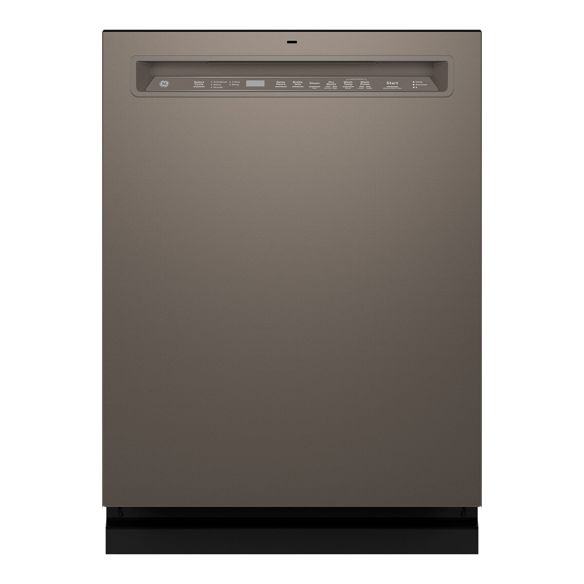 GE® ENERGY STAR® Front Control with Stainless Steel Interior Dishwasher with Sanitize Cycle