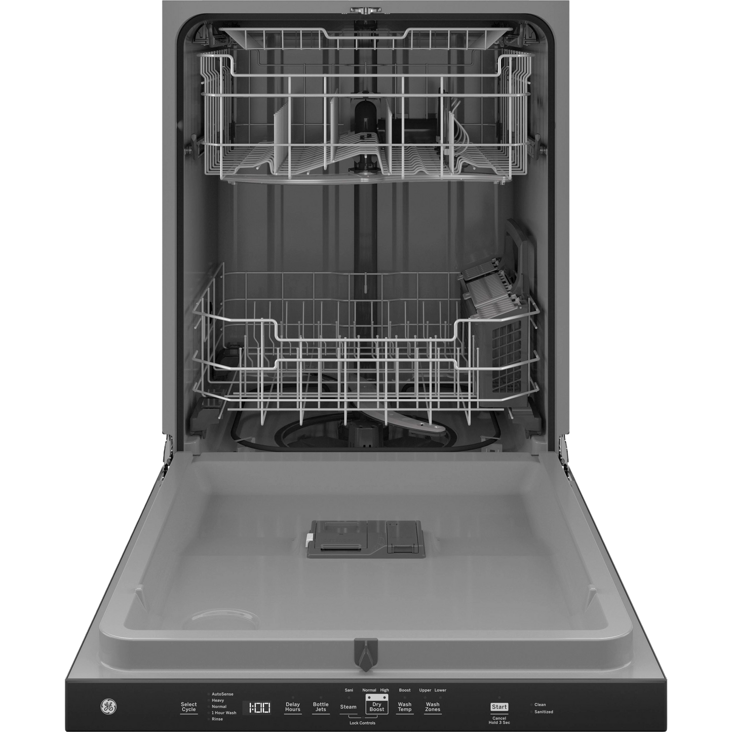 GE® ENERGY STAR® Top Control with Plastic Interior Dishwasher with Sanitize Cycle & Dry Boost