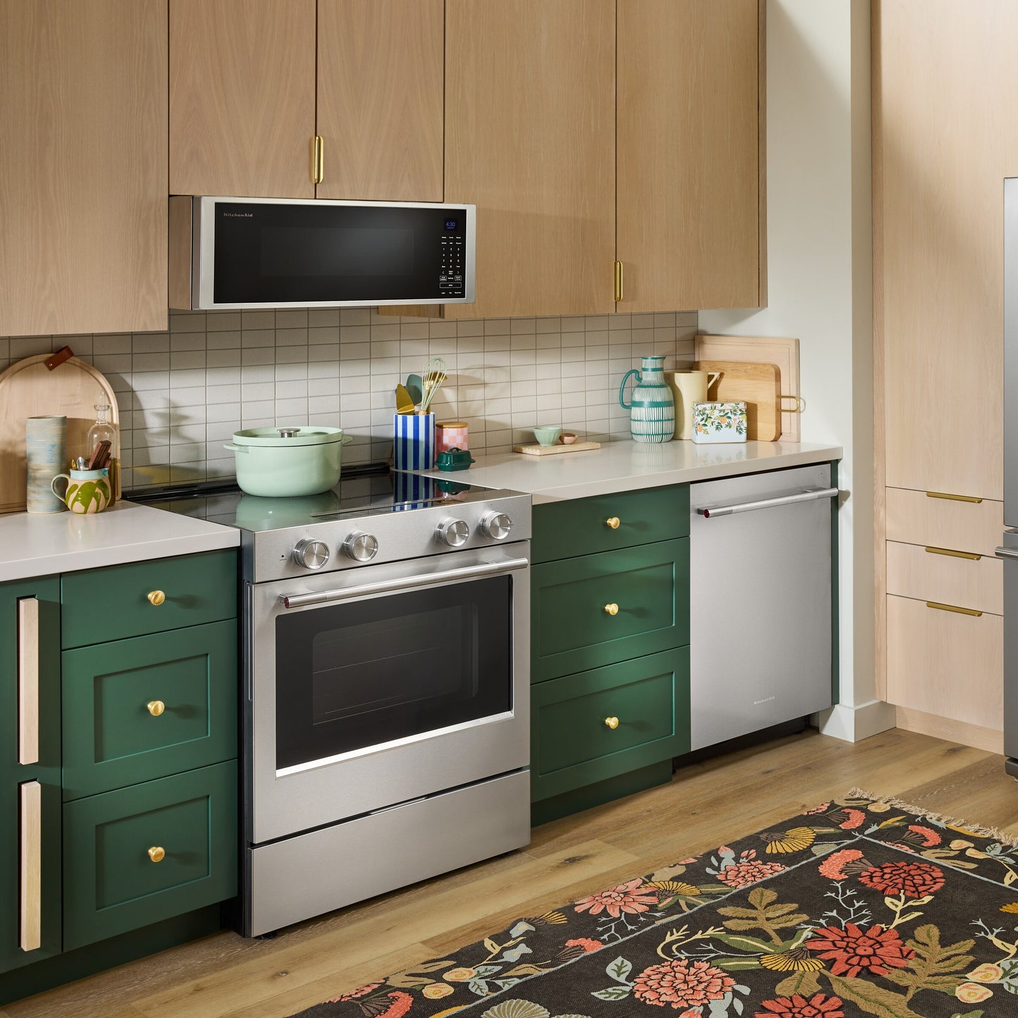 20 cu. Ft. 30-Inch Width Standard Depth French Door Refrigerator with PrintShield® Finish and Interior Dispense
