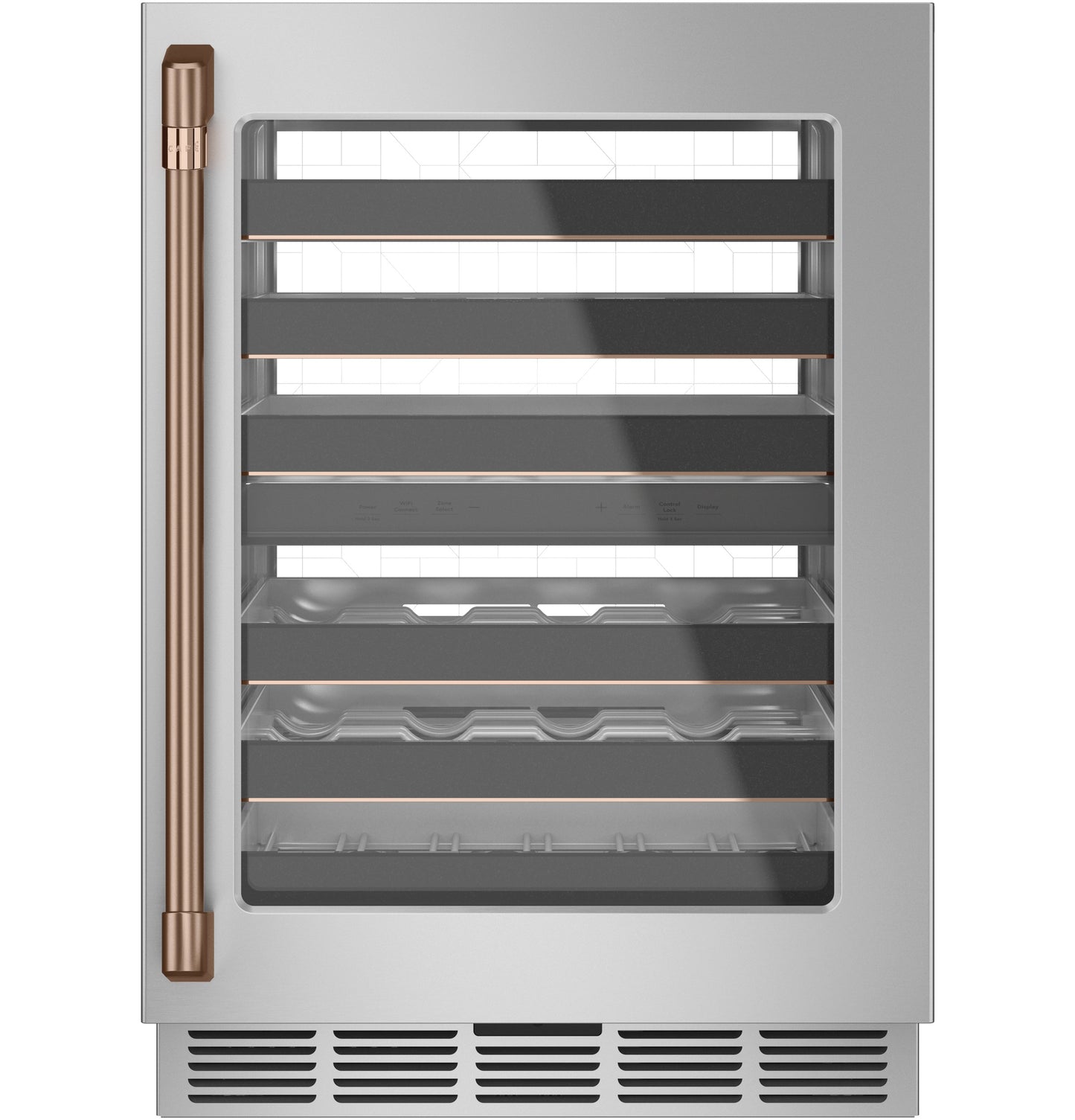 CAFÉ™ 46-Bottle Dual Zone Wine Cooler