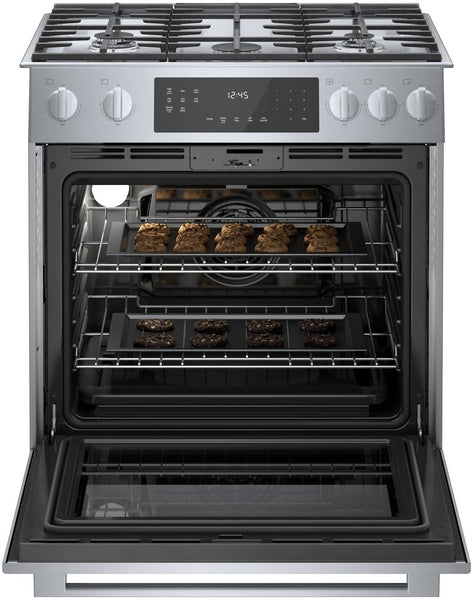 800 Series, Gas Slide-in Range, 30'', Stainless Steel