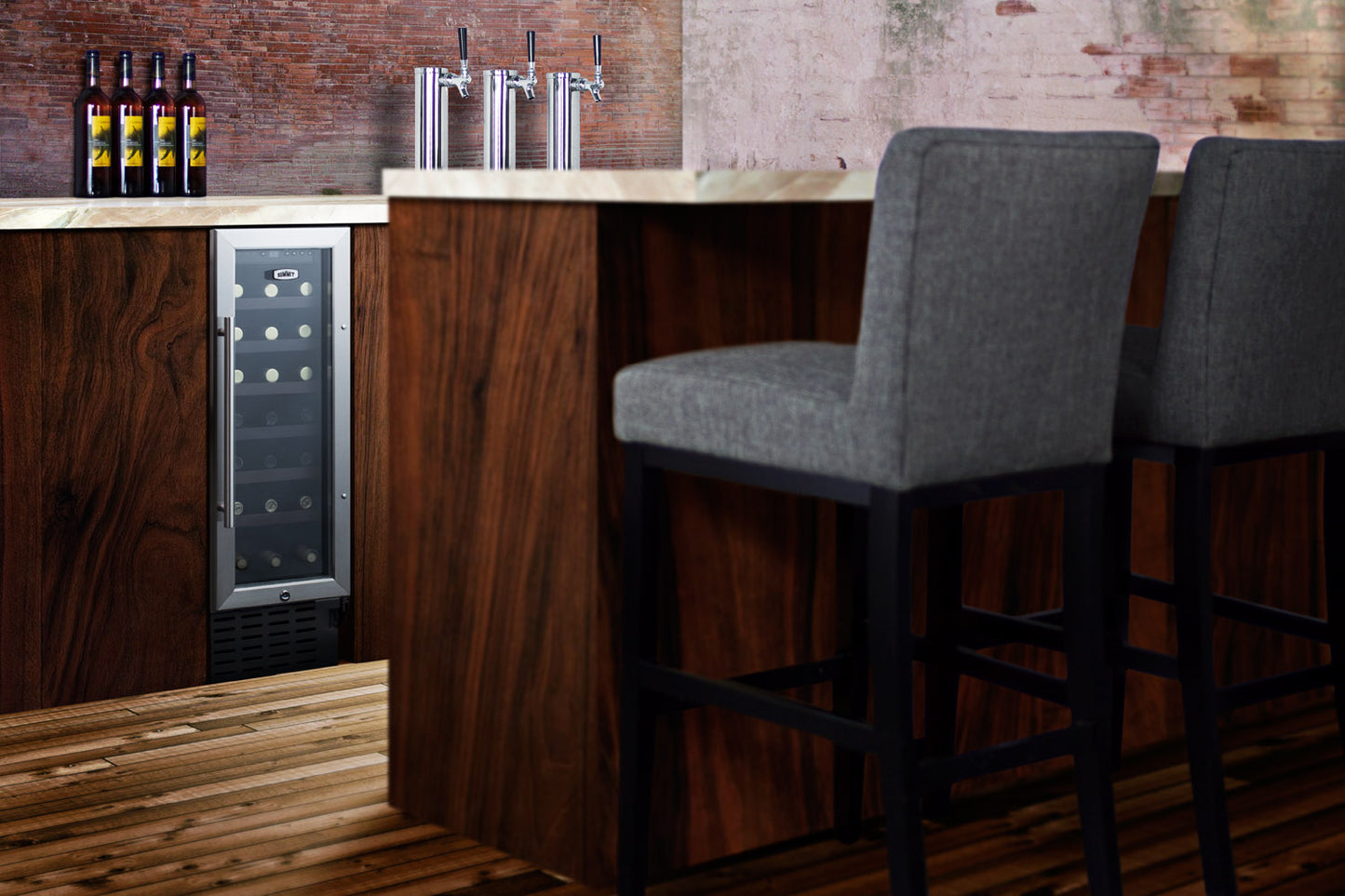 12" wide Built-In Wine Cellar