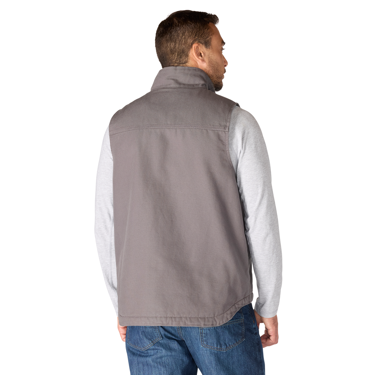 Carhartt Men's Washed Duck Mock-Neck Vest