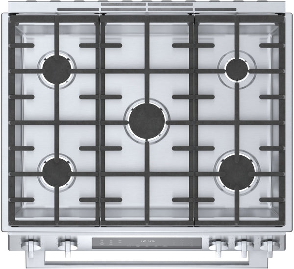 800 Series, Gas Slide-in Range, 30'', Stainless Steel