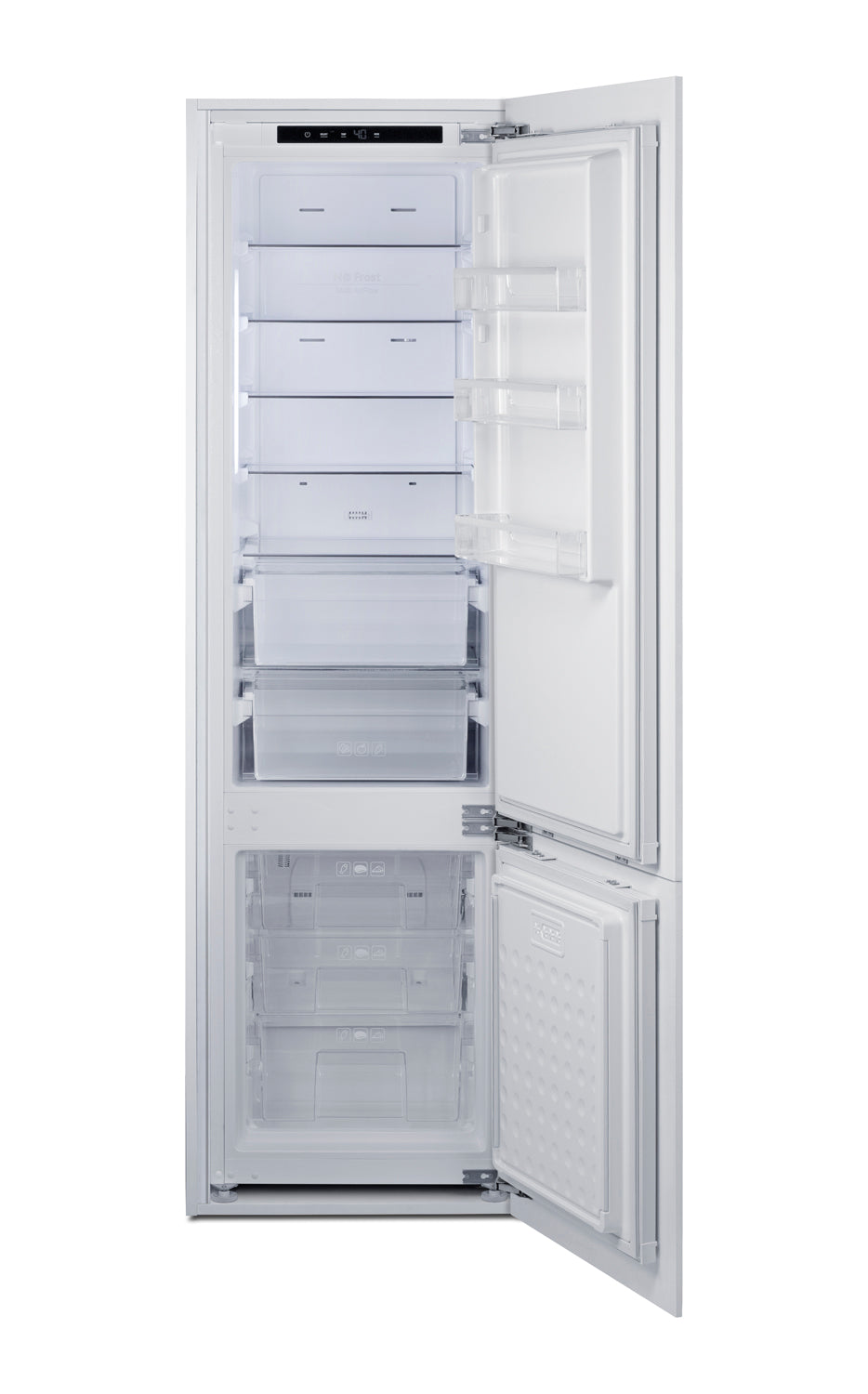 24" Wide Fully Integrated Bottom Mount Refrigerator-Freezer (Panel Not Included)