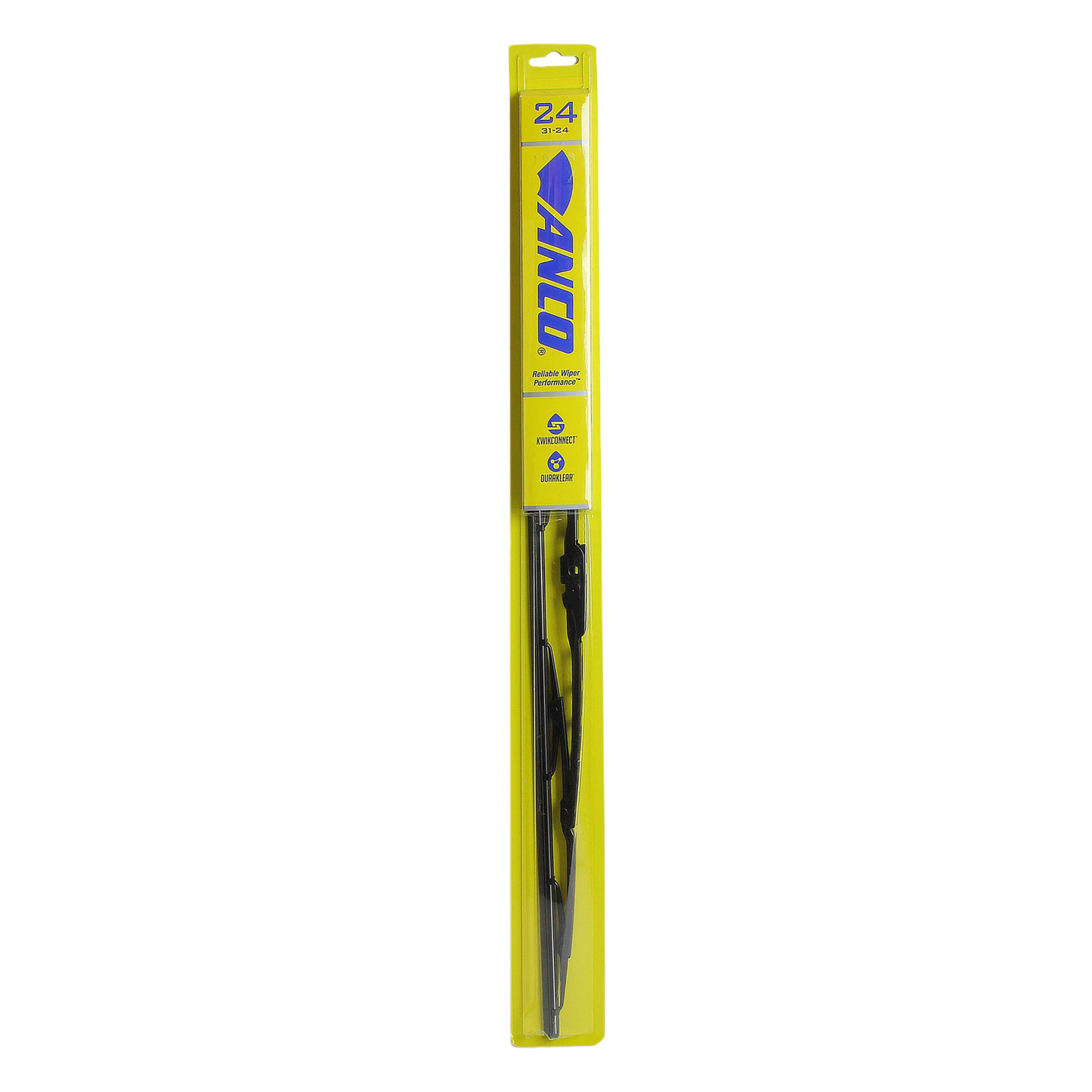 24-inch Anco wiper blade with Kwik-Connect for easy installation in automotive and windshield wiper blade collections under $50