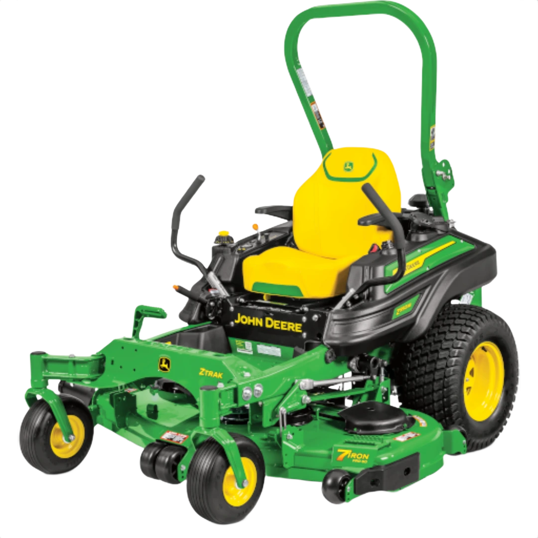 Green and yellow zero-turn mower with 60-inch deck designed for efficient lawn care and home improvement tasks