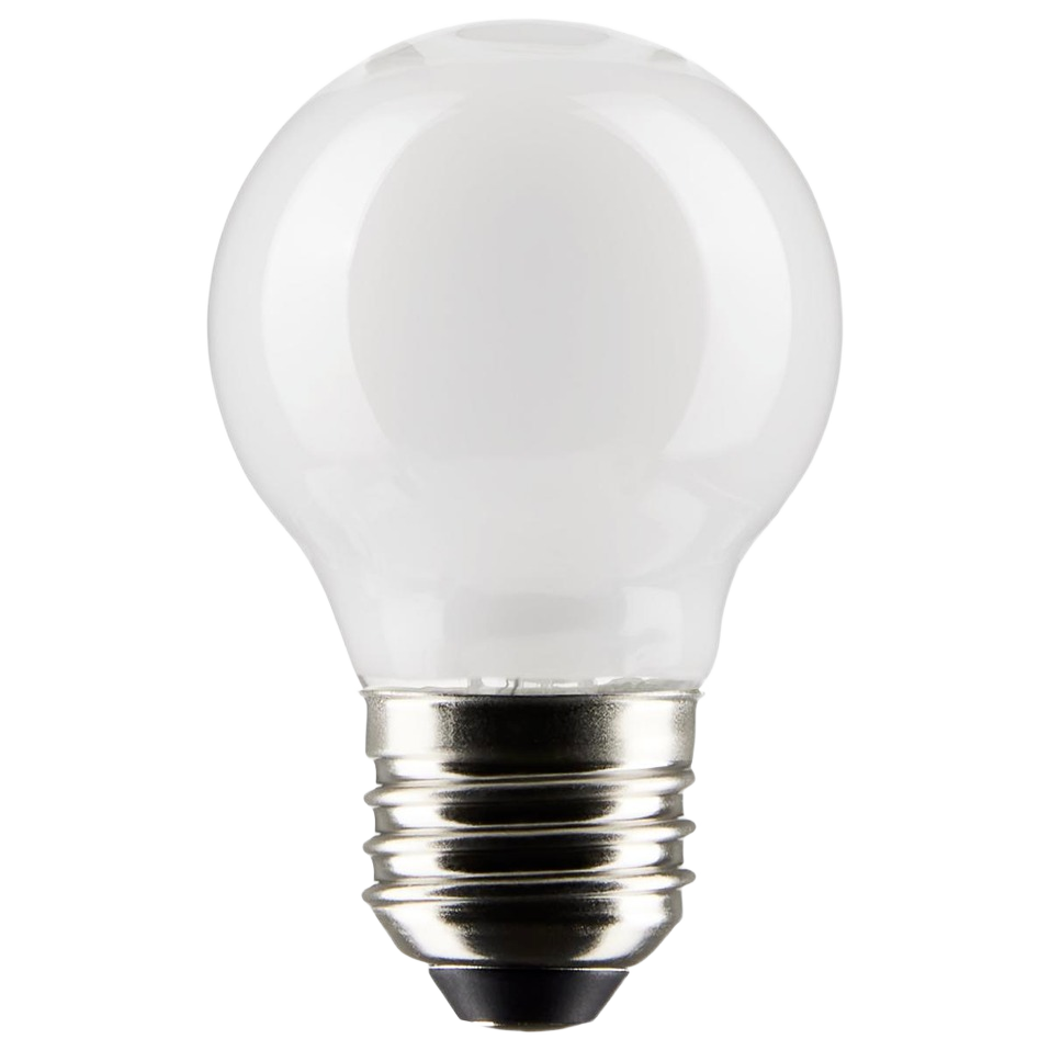 G16.5 LED light bulb with cool white glow and medium base for use in lighting and electrical fixtures under $50 collections