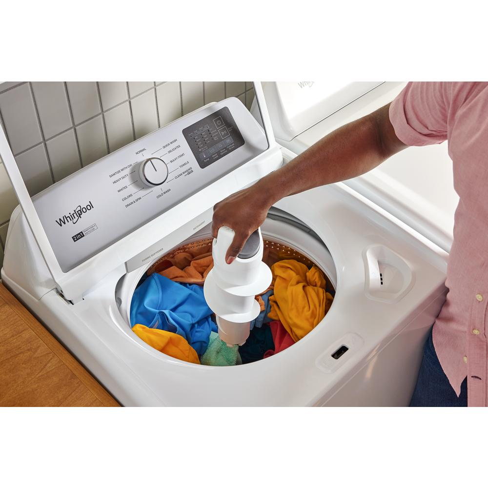 4.2 - 4.3 Cu. Ft. Whirlpool® Top Load Washer with 2-in-1 Removable Agitator
