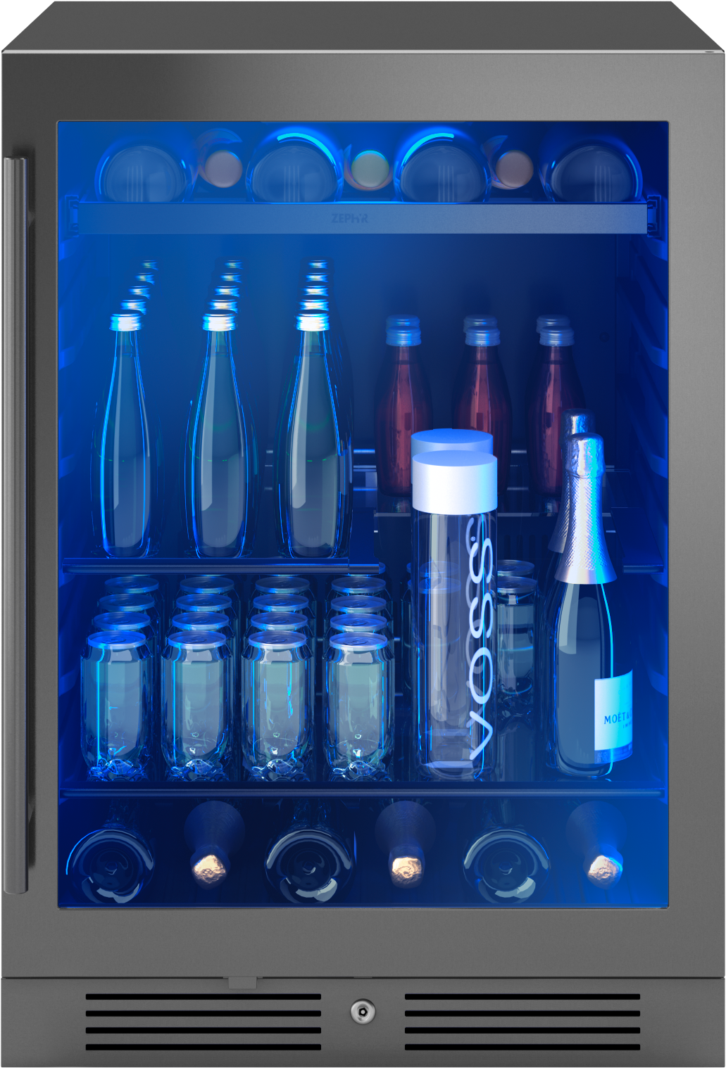 Beverage Center 24", Reversible Single Zone