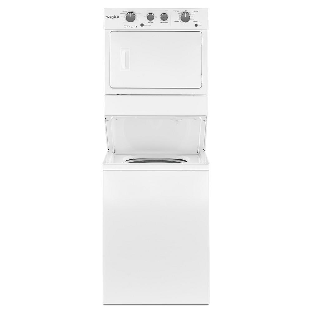 3.5 cu.ft Gas Stacked Laundry Center 9 Wash cycles and AutoDry™