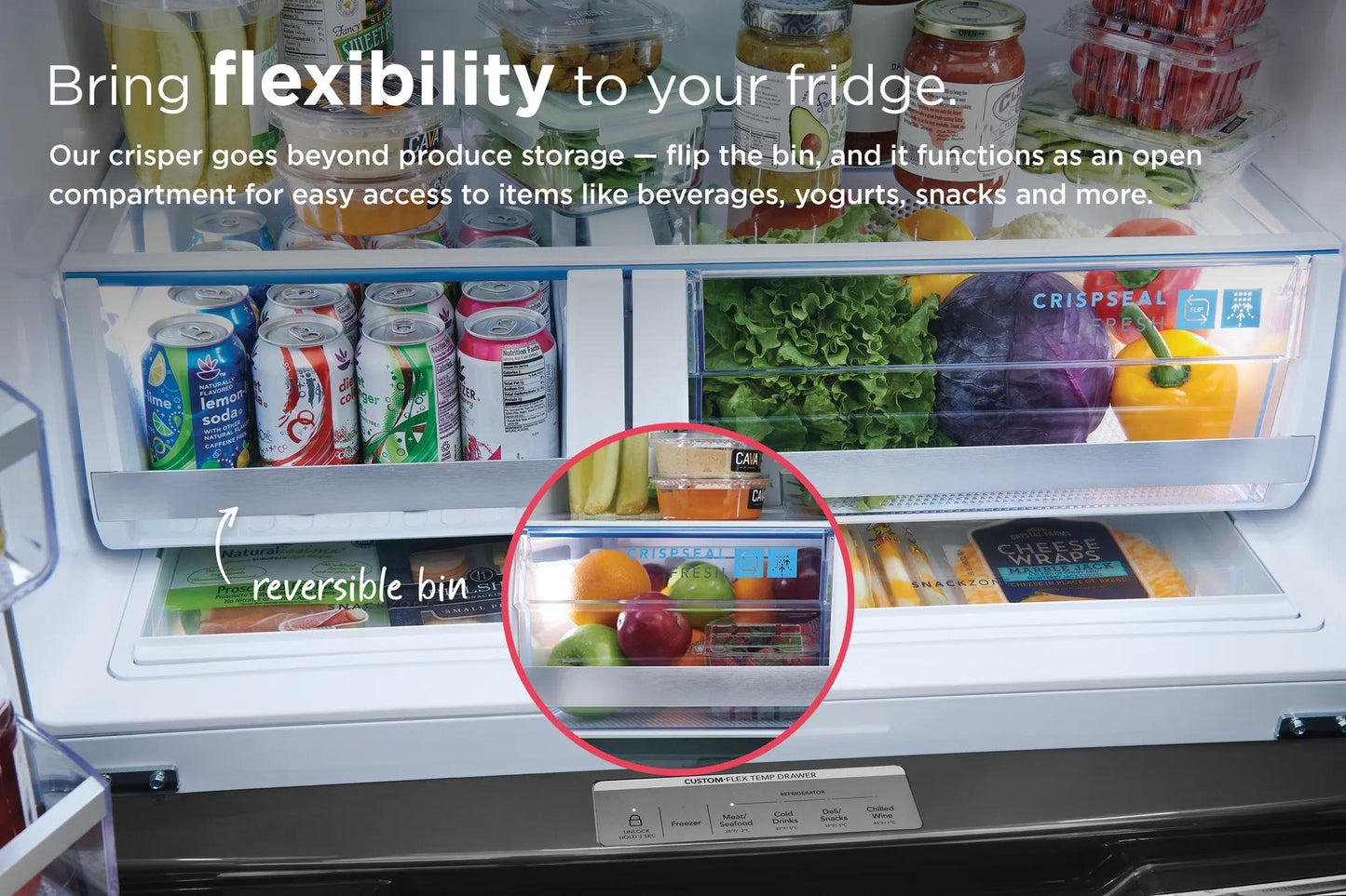 27 Cu. Ft. Standard-Depth 4-Door French Door Refrigerator
