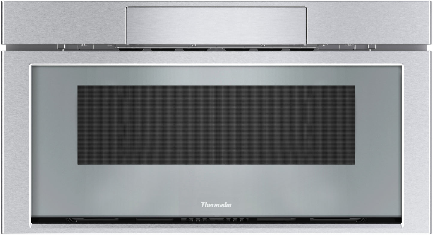 Stainless steel microwave drawer with pull-out design in Microwave Drawers and Kitchen & Kitchenware collections