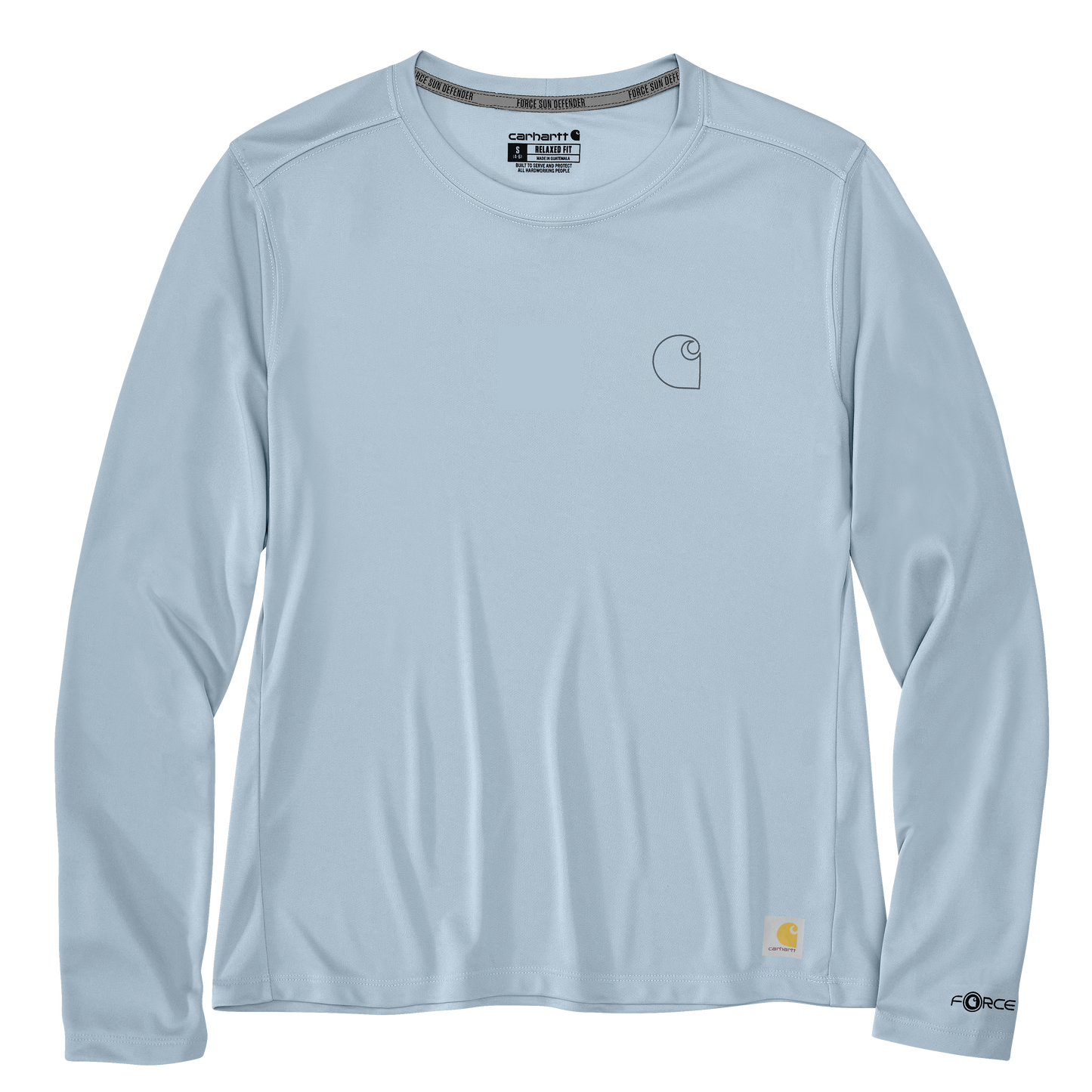 Carhartt Women's Force Sun Defender Relaxed Long Sleeve Logo T-Shirt