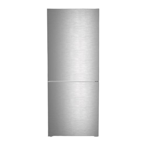 Freestanding stainless steel refrigerator with bottom freezer door in kitchen appliances and refrigerators collection