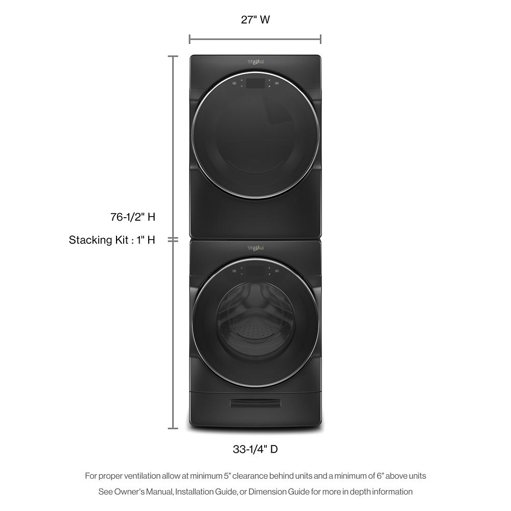 7.4 cu. ft. Front Load Electric Dryer with Steam Cycles