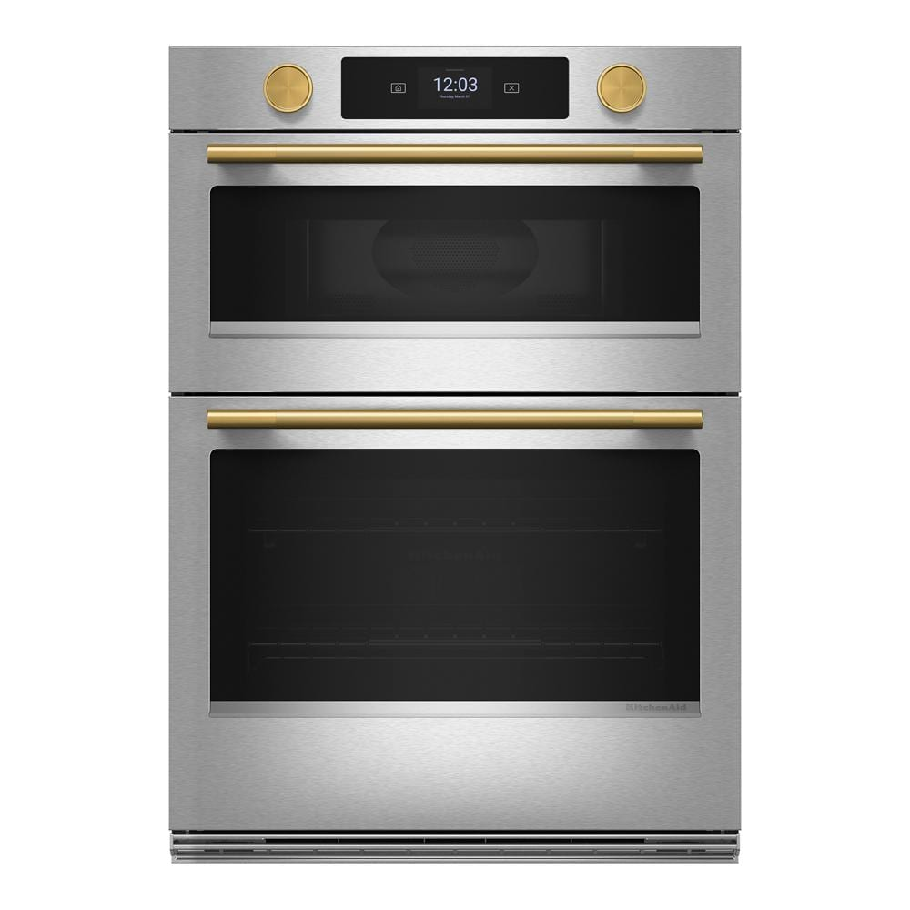 30-inch Smart Electric Combo Wall Oven with Intelligent Cooking Camera - PrintShield™ Finish