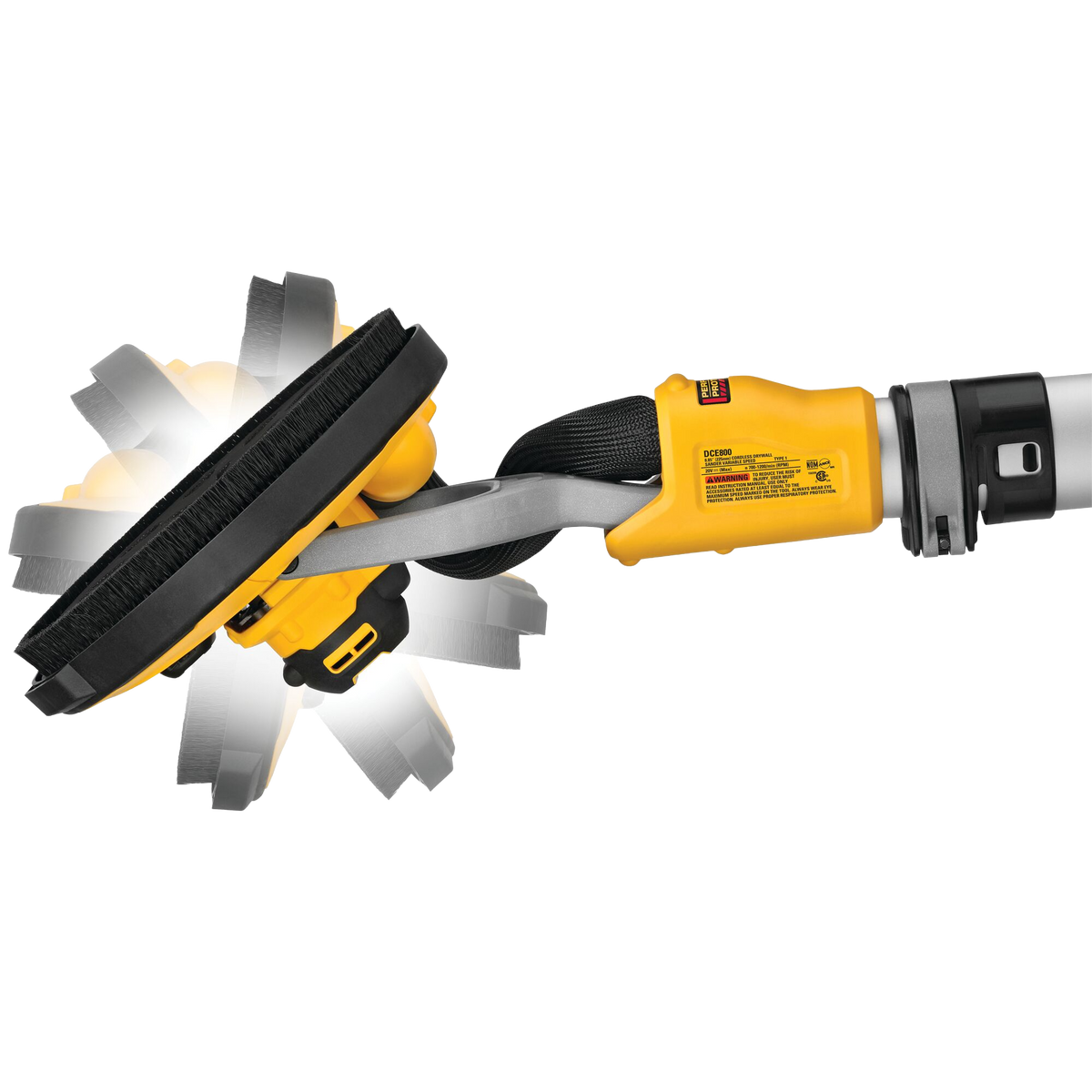 DEWALT 20V MAX* Cordless Drywall Sander Kit, (2 Batteries)