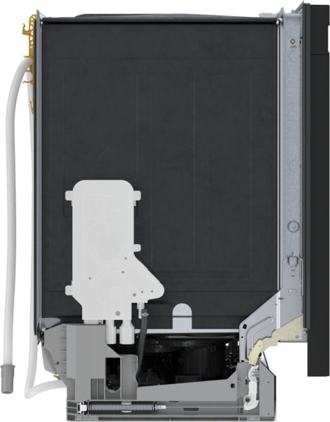 300 Series, Dishwasher, 24'', Black