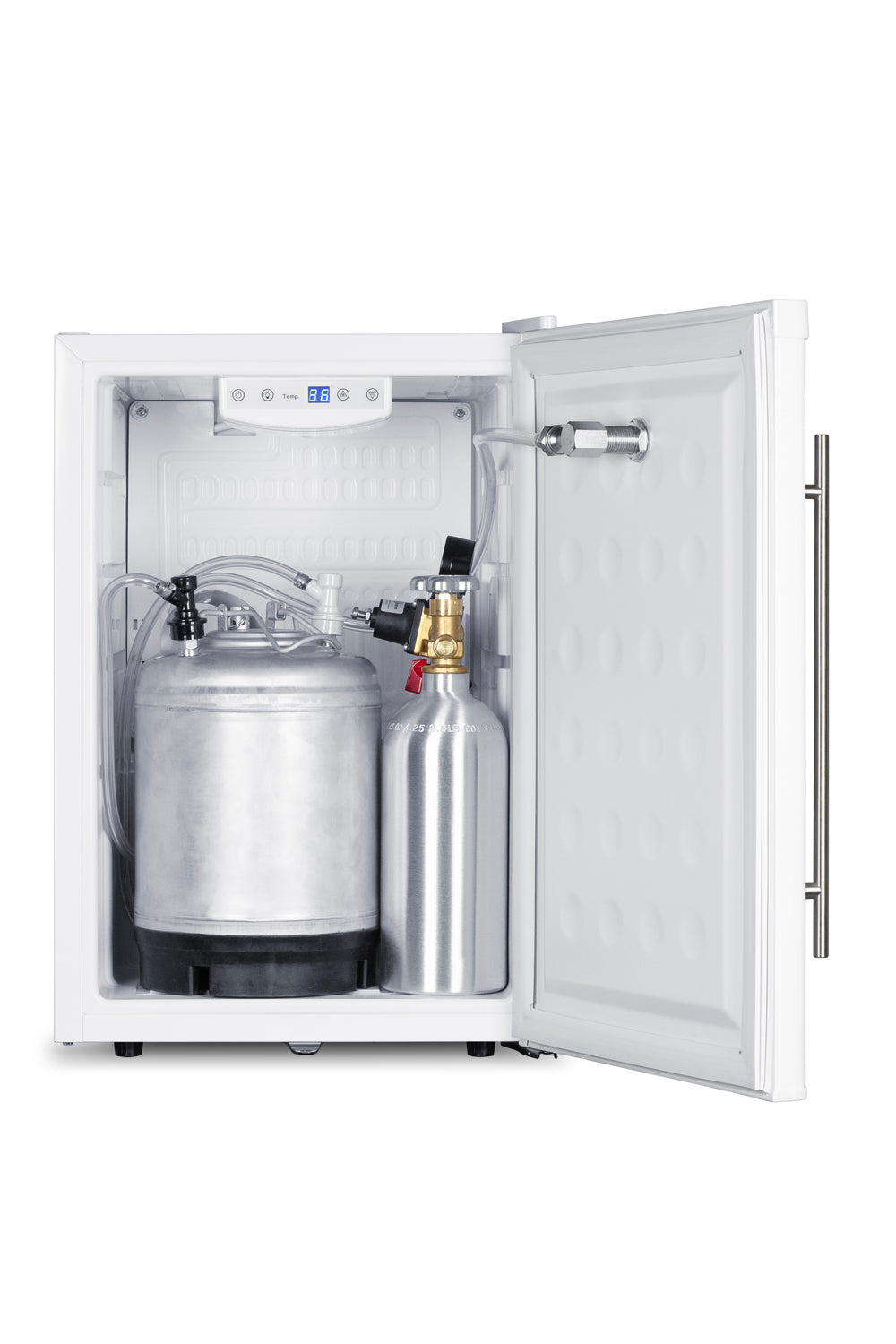 17" Wide Tabletop Front Tap Coffee Kegerator