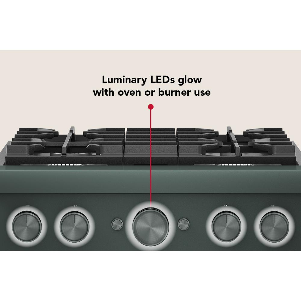 30-Inch 4 Burner Commercial-Style Dual Fuel Range with No Preheat Air Fry Mode