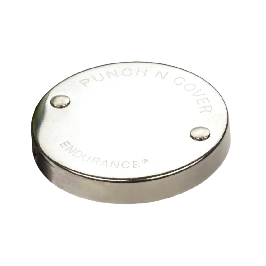 Round thick stainless steel punch and cover tool for preserving canned food leftovers in kitchen gadgets collection under $50