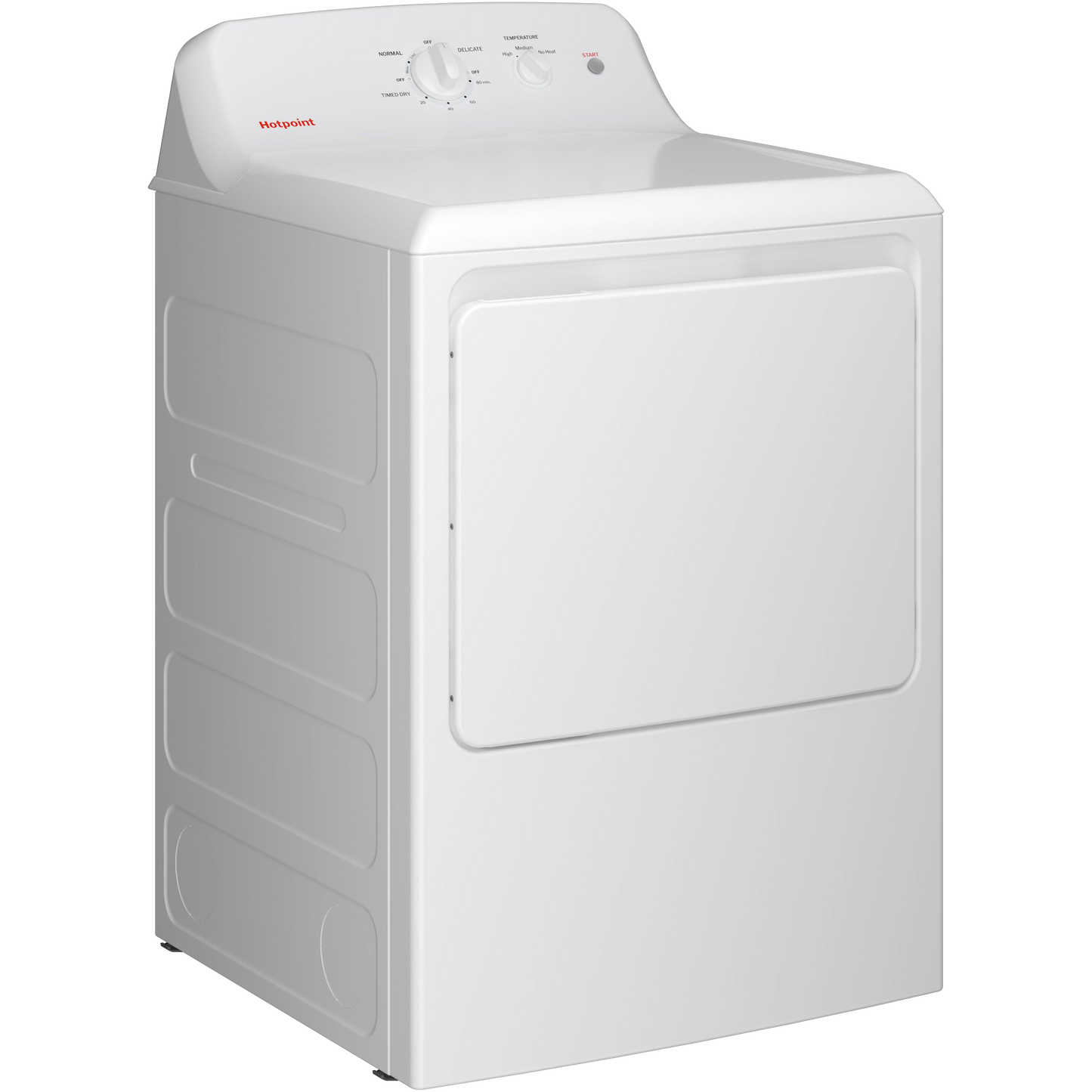 Hotpoint® 6.2 cu. ft. Capacity  Electric Dryer with Up To 120 ft. Venting and Shallow Depth