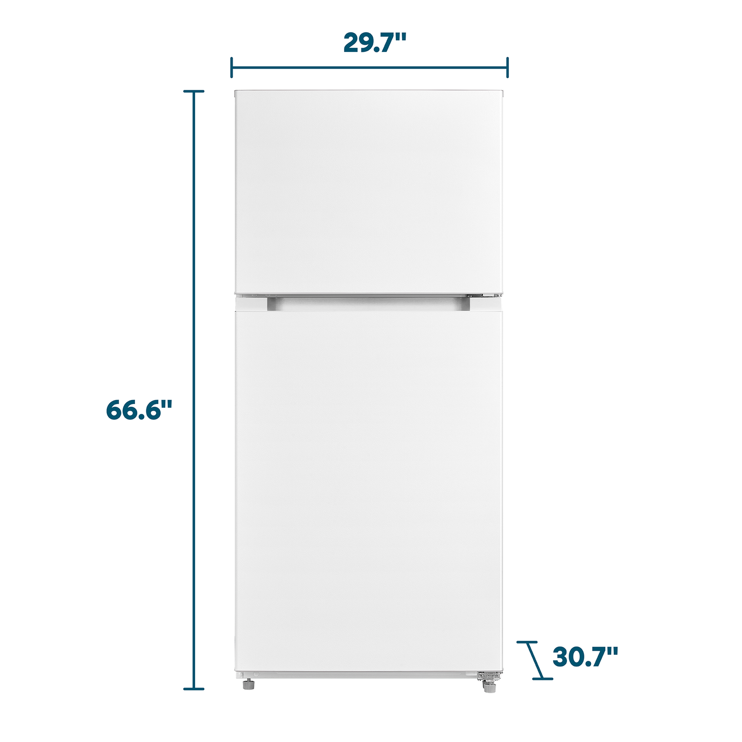 Element Electronics 18.1 cu. ft. Top Freezer Refrigerator - White, ENERGY STAR (ERT18CSEW)