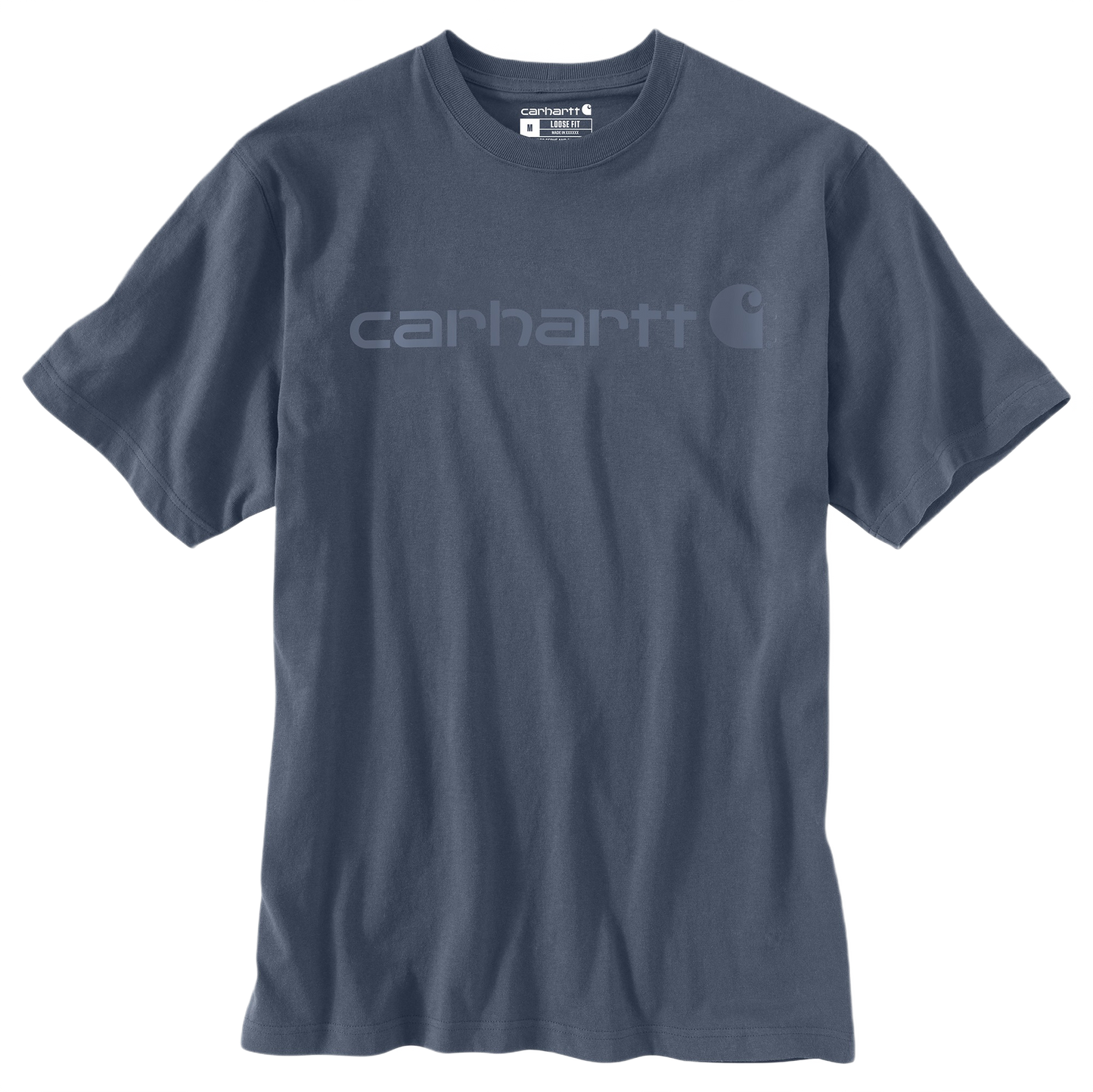 Carhartt Men's Loose Fit Heavyweight Short-Sleeve Logo Graphic T-Shirt