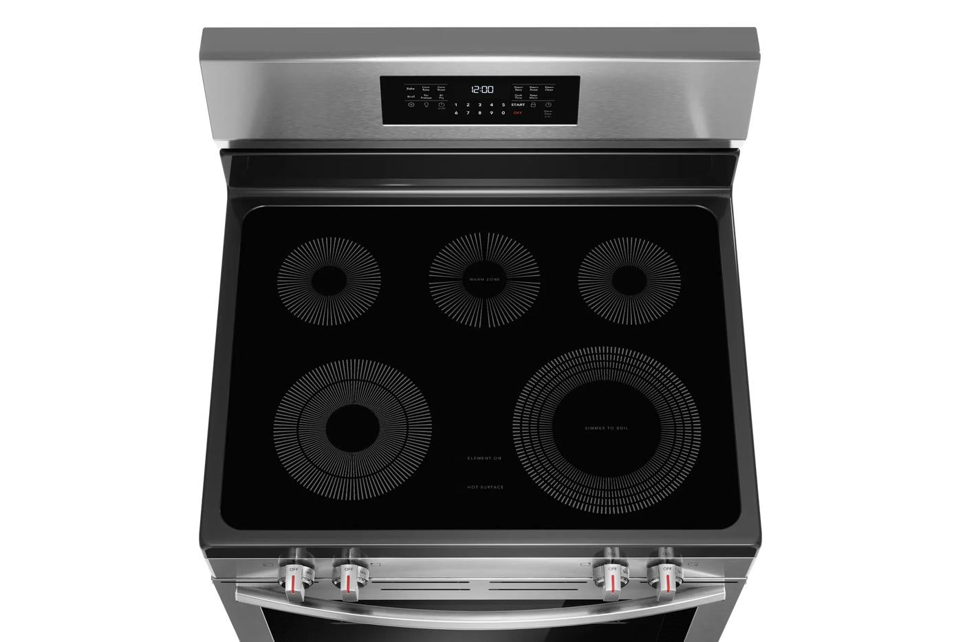 30" Rear Control Electric Range with Air Fry