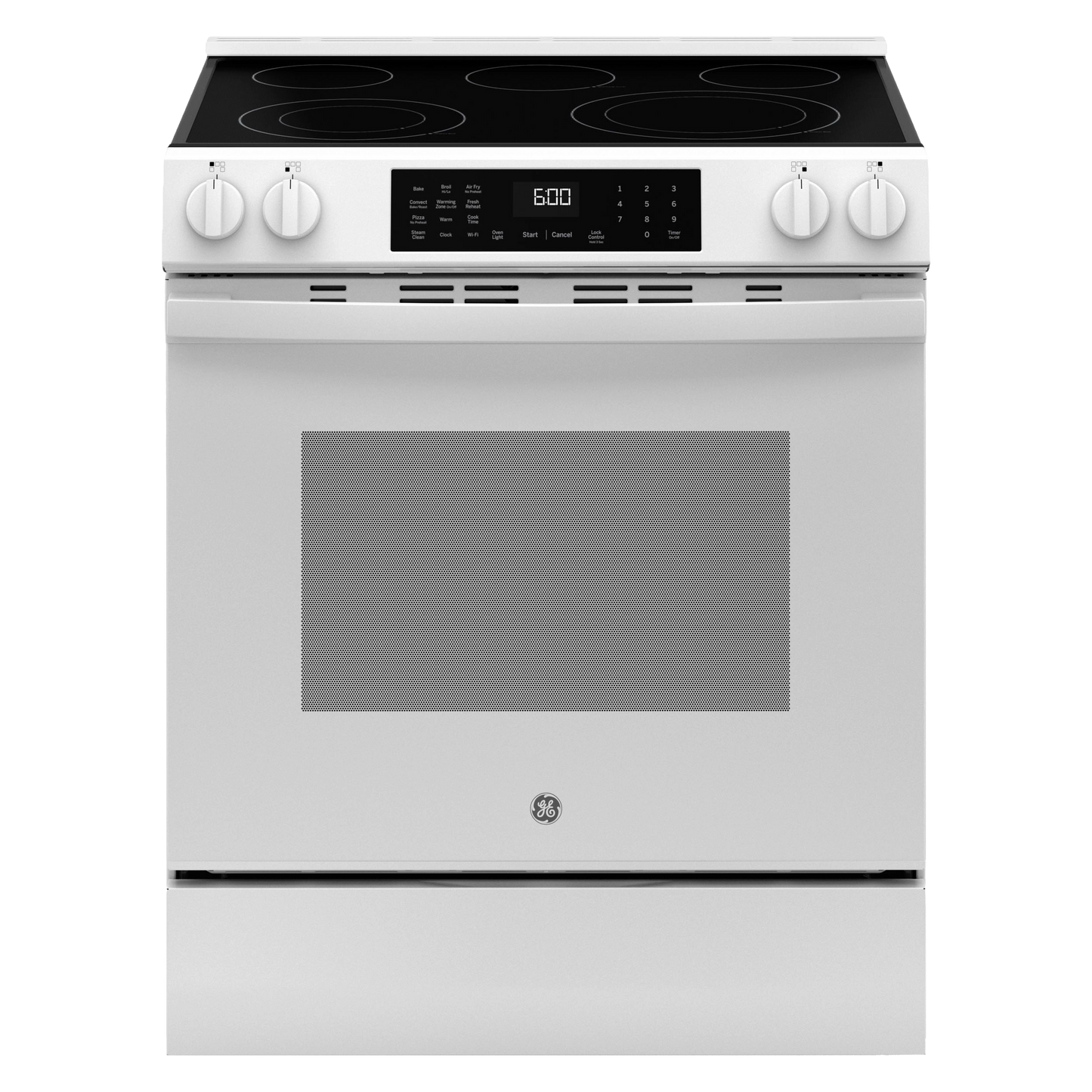 GE® ENERGY STAR® 30" Slide-In Electric Convection Range with No Preheat Air Fry and EasyWash™ Oven Tray
