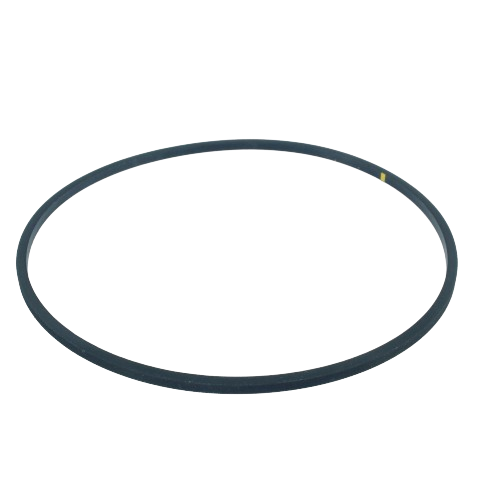 Black circular sealing washer designed for equipment maintenance and tools in home improvement projects