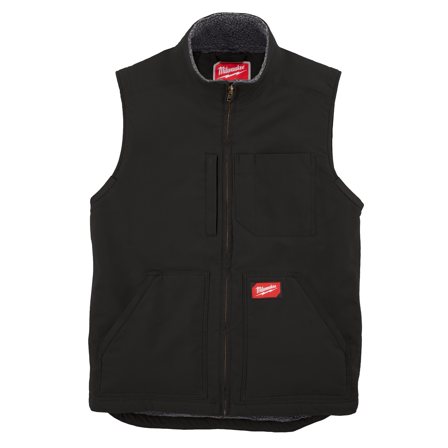 Milwaukee GRIDIRON™ Sherpa-Lined Vest - Black 2X