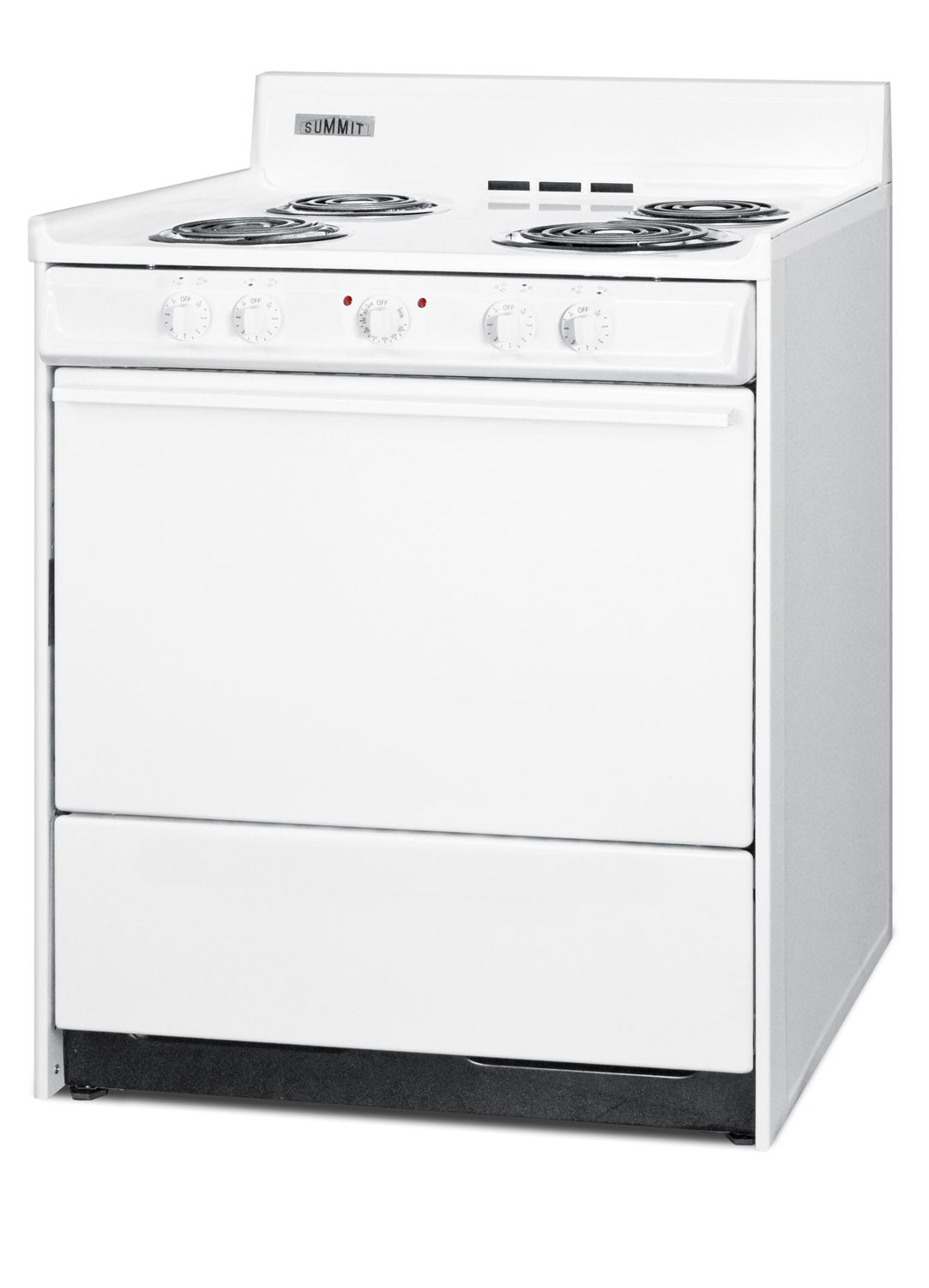 30" Wide Electric Coil Top Range