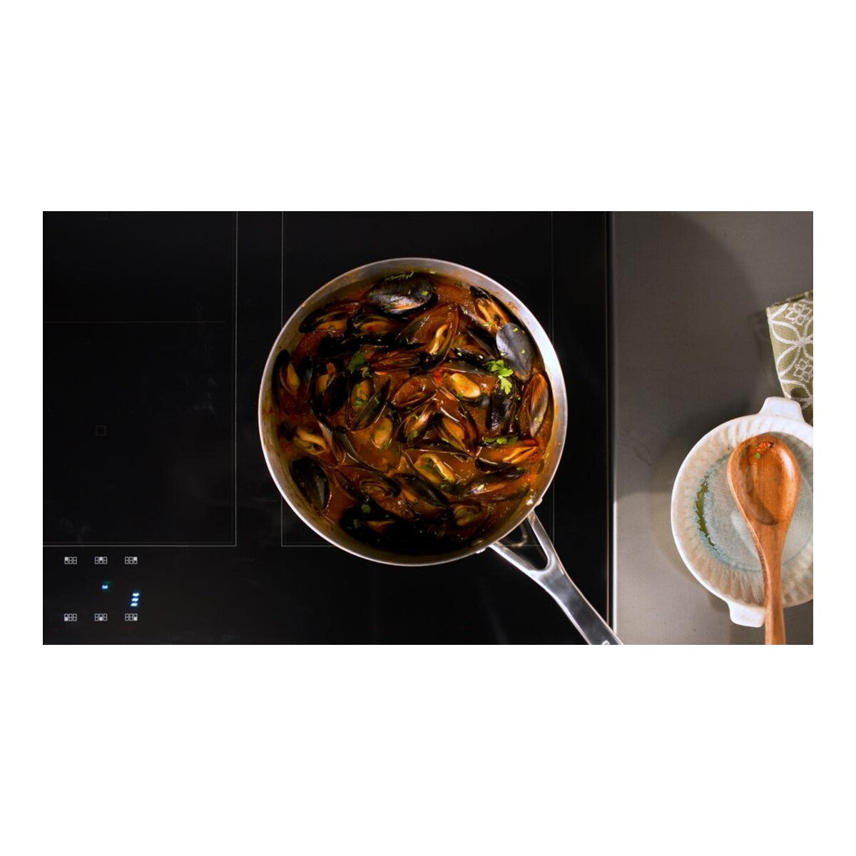 36-Inch 6-Element Induction Freestanding Commercial-Style Range with Air Fry