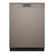 GE® ENERGY STAR® Front Control with Plastic Interior Dishwasher with Sanitize Cycle & Dry Boost