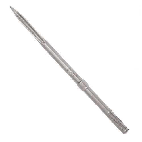 16-inch SDS-Max steel star point chisel for demolition and heavy-duty applications in tool accessories and power tools collections
