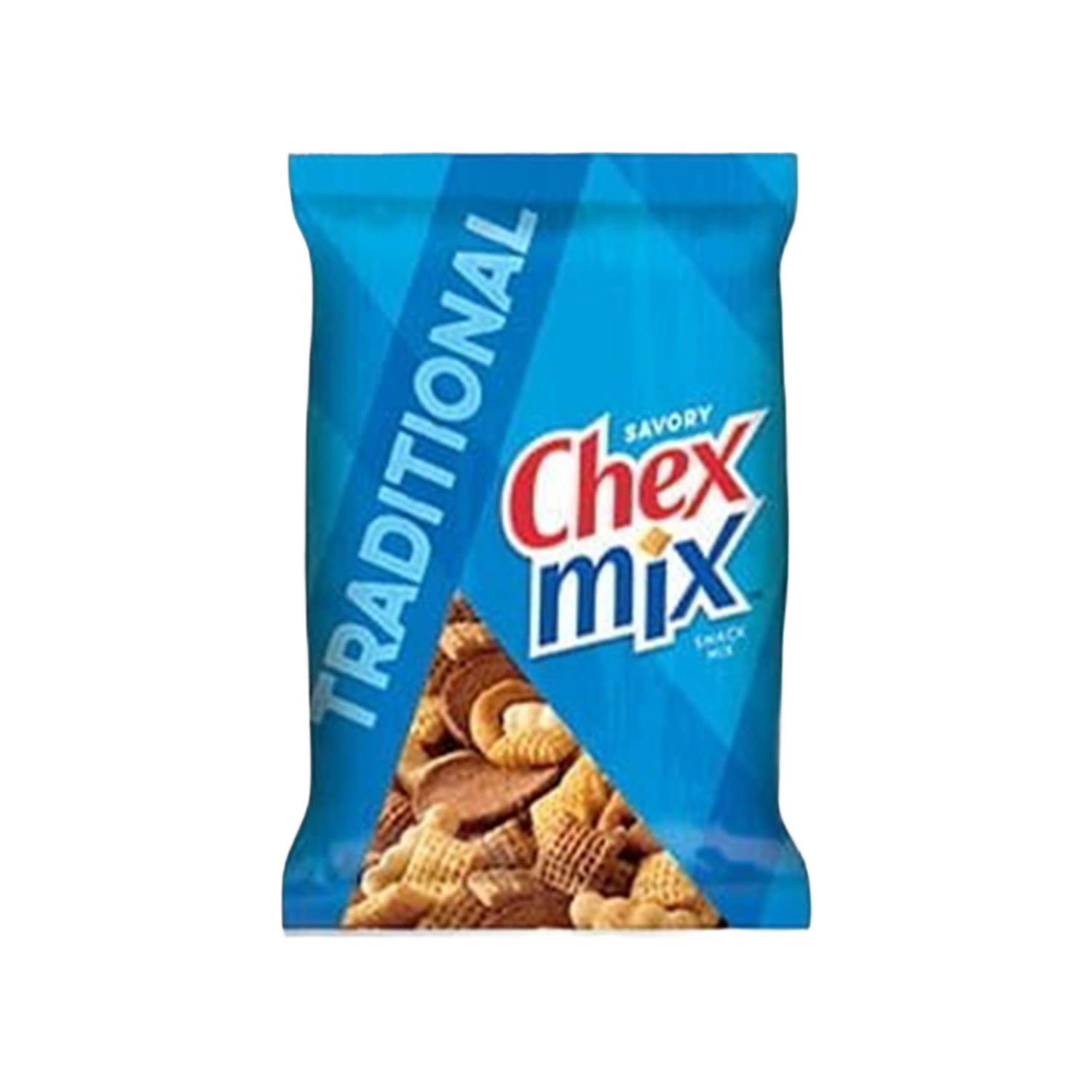 Blue bag of savory traditional Chex Mix snack blend in Chips & Snacks and Food & Beverage collections under $50