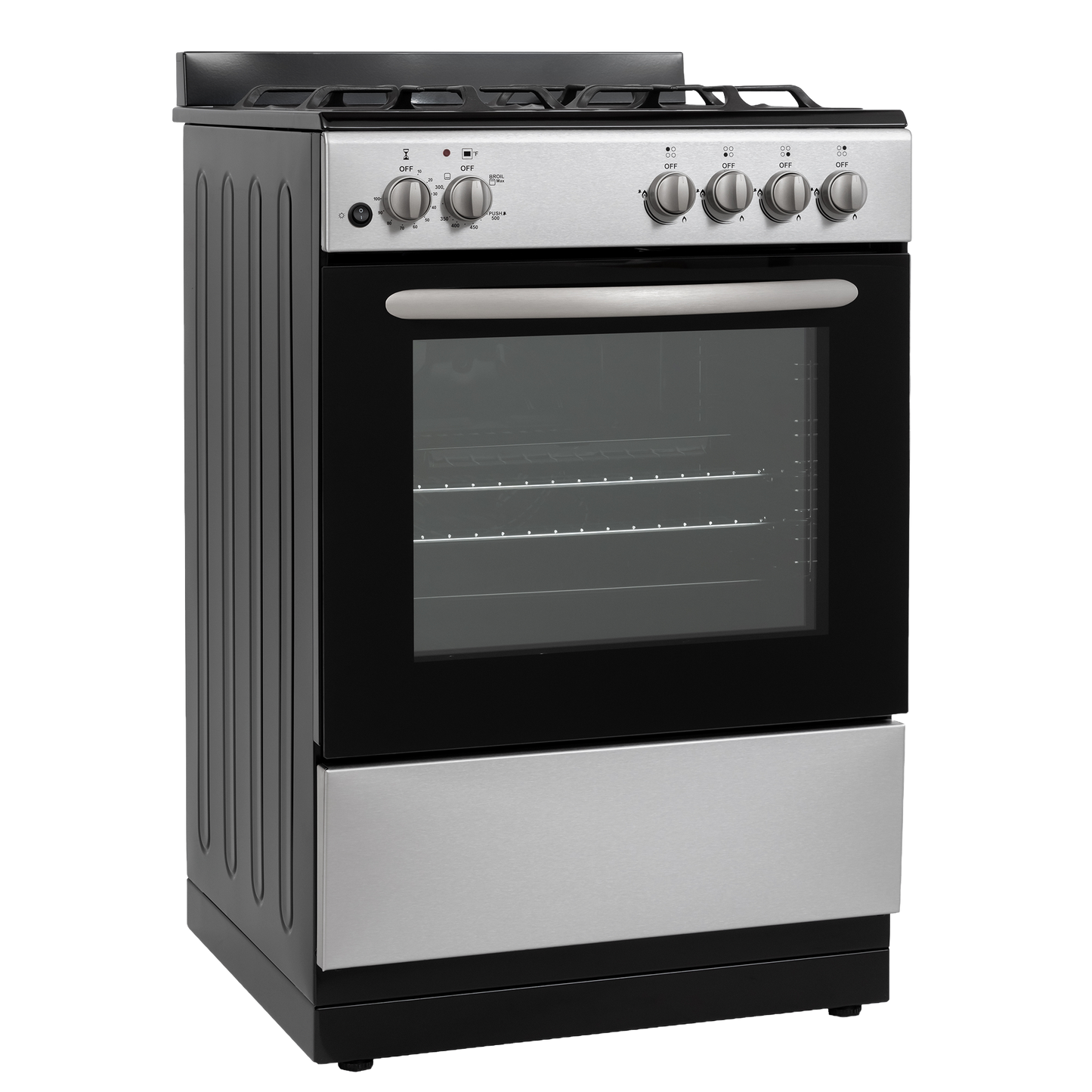Element Electronics 24" Gas Range (EGR244MCCS)
