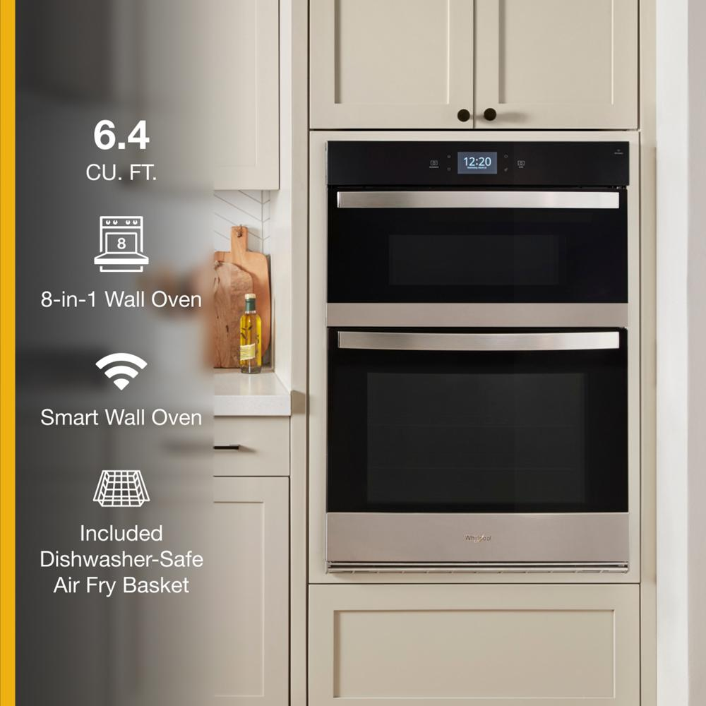 6.4 Cu. Ft. Wall Oven Microwave Combo with Air Fry